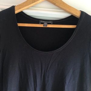 Eileen Fisher elbow sleeve tunic dress